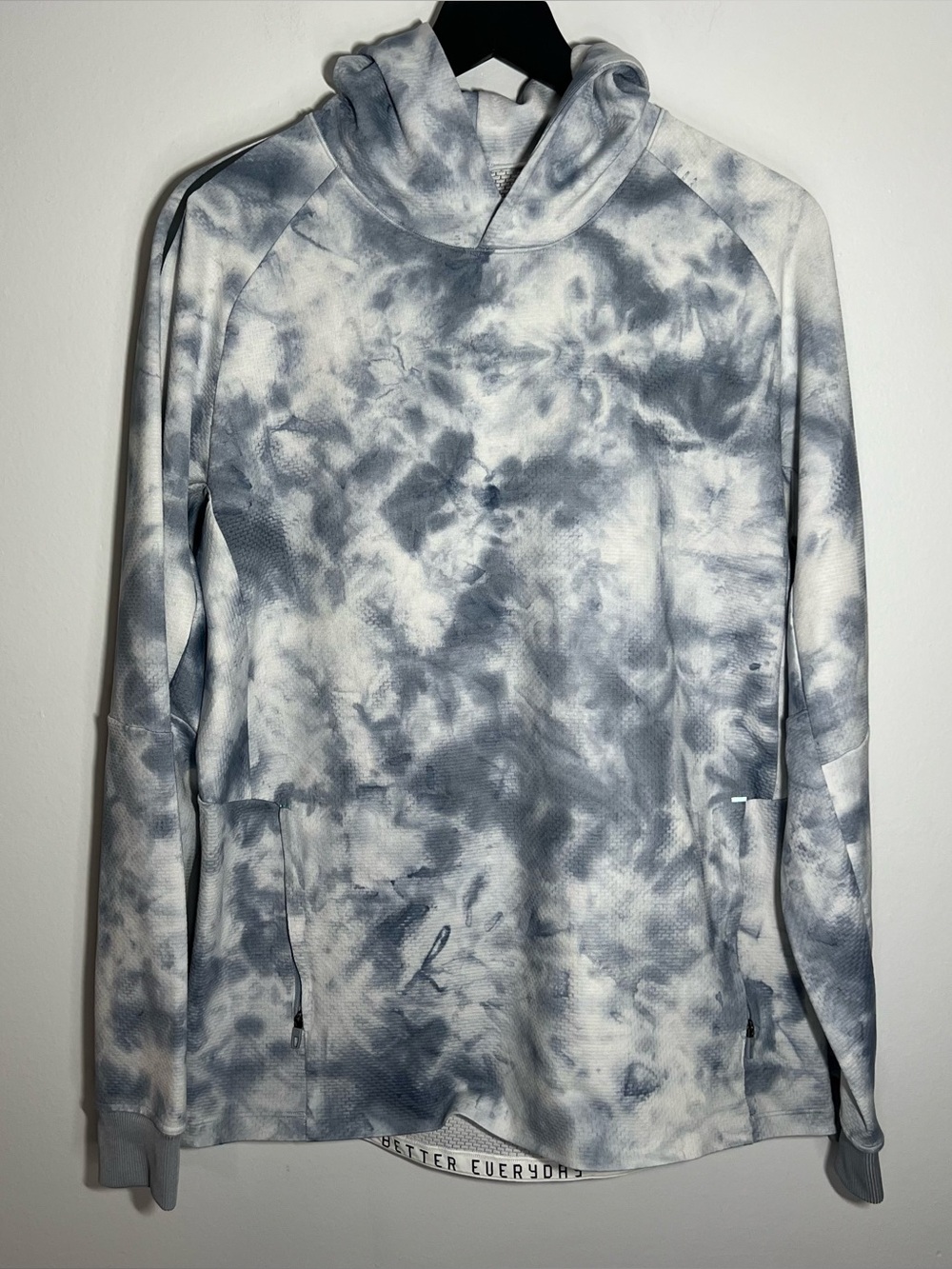Lululemon Textured Tech Hoodie Mens Large Tie-Dye LM3CH0S